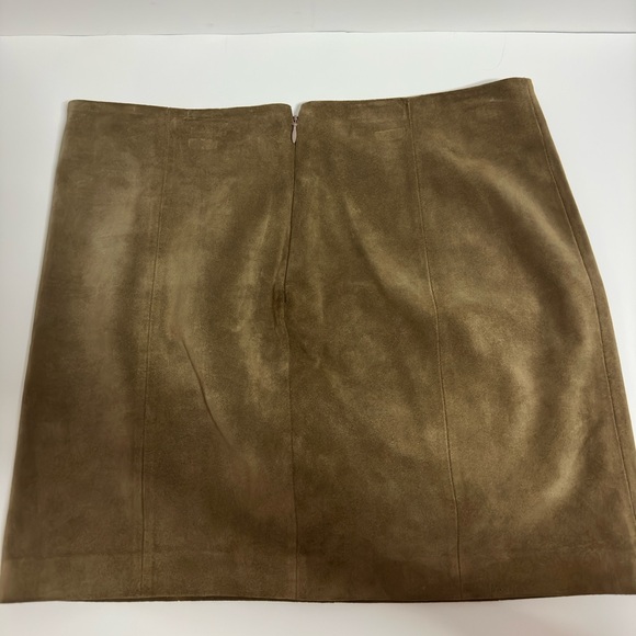POLO RALPH LAUREN 100% COW LEATHER SKIRT SIZE 4 - Picture 2 of 5